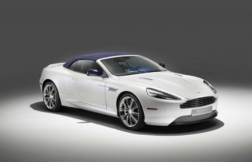 Aston Martin презентовала DB9 Volante Morning Frost