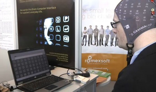 Разработана система, позволяющая набирать текст силой мысли