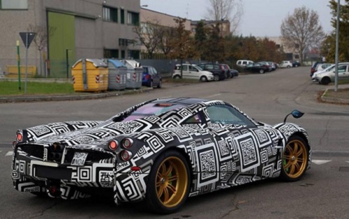 Фотографам попалась спецверсия Pagani Huayra