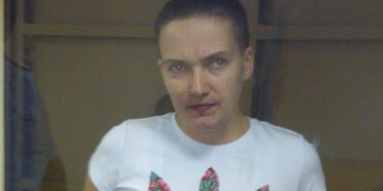 Савченко приветствовала российский суд словами «Слава Украине!»