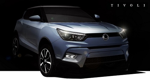 SsangYong новый компакт-кроссовер назвал именем «Tivoli»