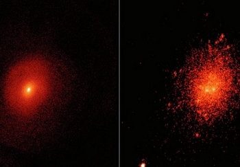 Обнаружен необычный источник света в галактике Маркарян