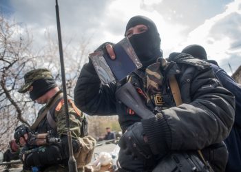 Боевики на Донбассе отрабатывают тактику ведения боев зимой