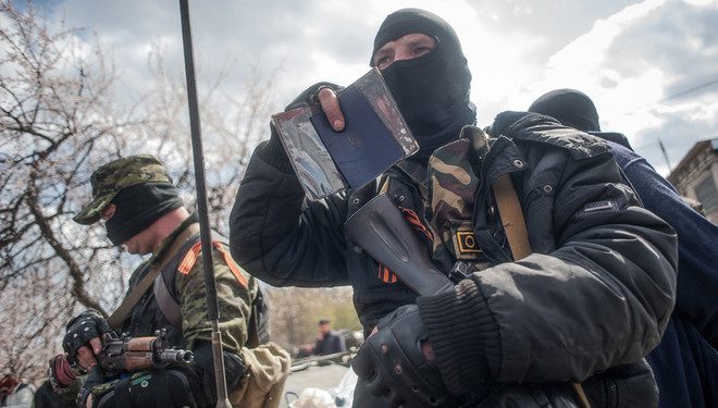 Боевики на Донбассе отрабатывают тактику ведения боев зимой