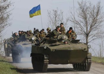 Боевики «ДНР» заявляют, что на Донецк идет большая колонна украинской бронетехники