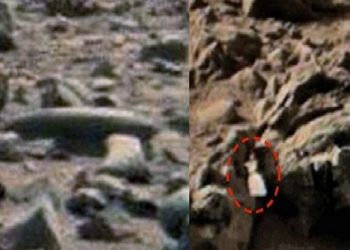 Ученые обнаружили на Марсе женщину в белом