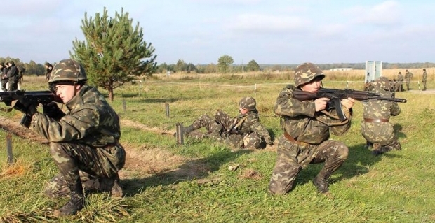 Участие в АТО принимают представители военных вузов