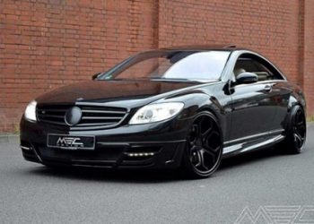 Представлен глубоко черный Mercedes-Benz CL500 Coupe W216