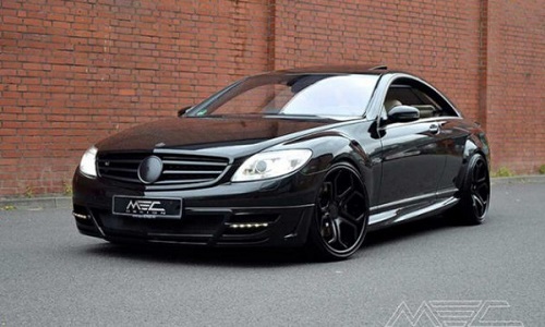 Представлен глубоко черный Mercedes-Benz CL500 Coupe W216