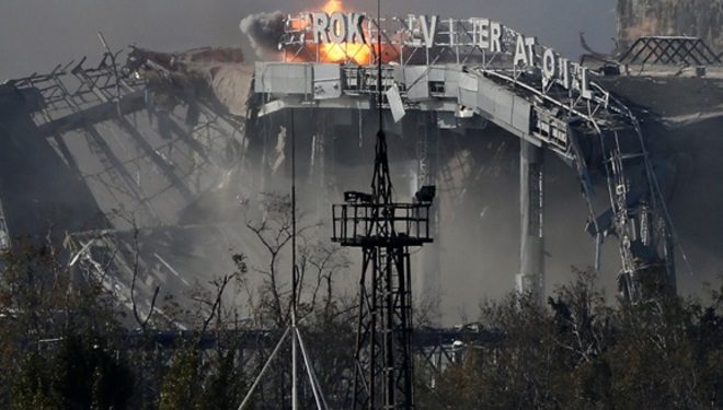 «Киборги» взорвали старый терминал Донецкого аэропорта