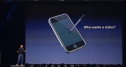 Apple подала патентную заявку на стилус