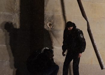 Неизвестные снова обстреляли дом львовского мэра Садового