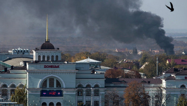 В Донецке возобновились боевые действия