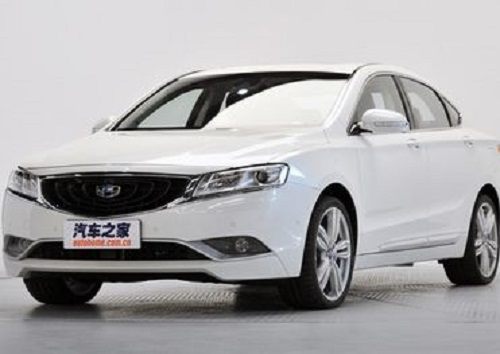 Представлен фотосет седана Geely Emgrand GC9