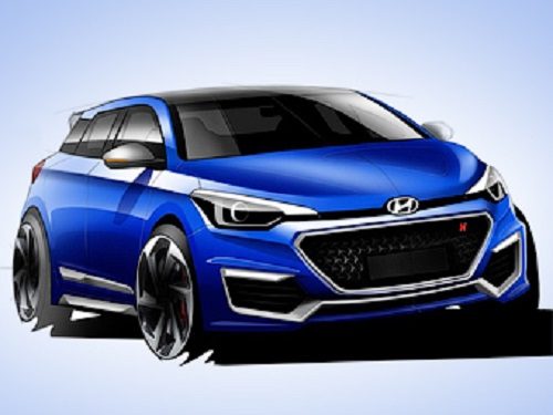 Первое изображение хот-хэтча Hyundai появилось в сети