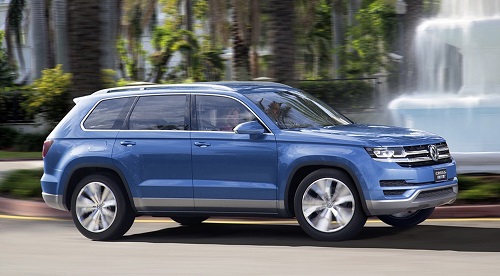 В январе 2015 года Volkswagen представит новый концепт-кроссовер
