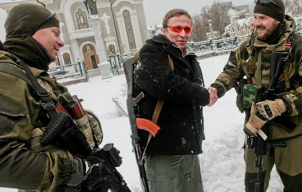 Охлобыстин приехал в Донецк и заявил, что готов воевать