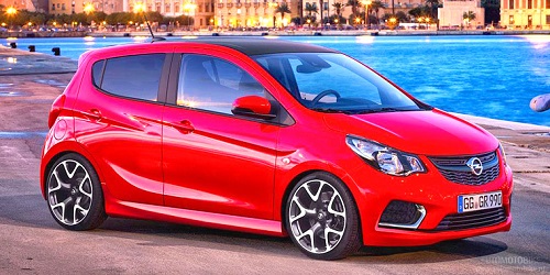 Представлена внешность Opel Karl OPC от независимых дизайнеров