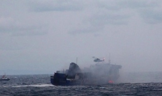 Пожар на пароме Norman Atlantic: число жертв возросло до восьми