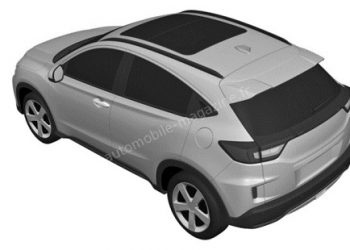 Запатентован облик нового кроссовера от Honda