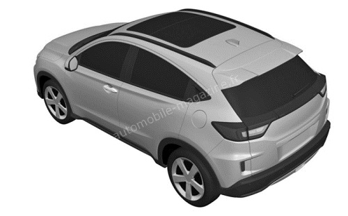 Запатентован облик нового кроссовера от Honda
