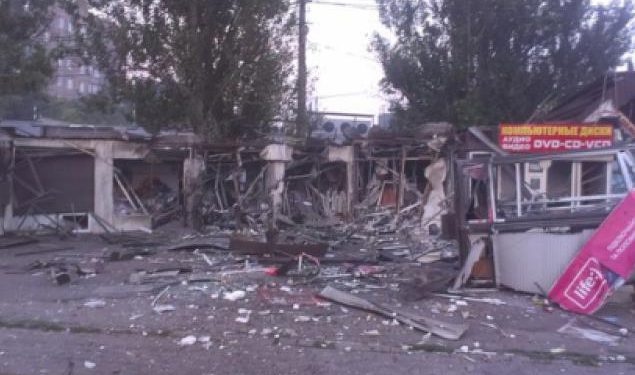 В Донецке под обстрелами погиб мирный житель, разрушены шесть домов