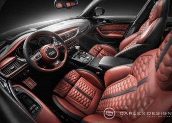Представлен роскошный интерьер для Audi A6 Avant