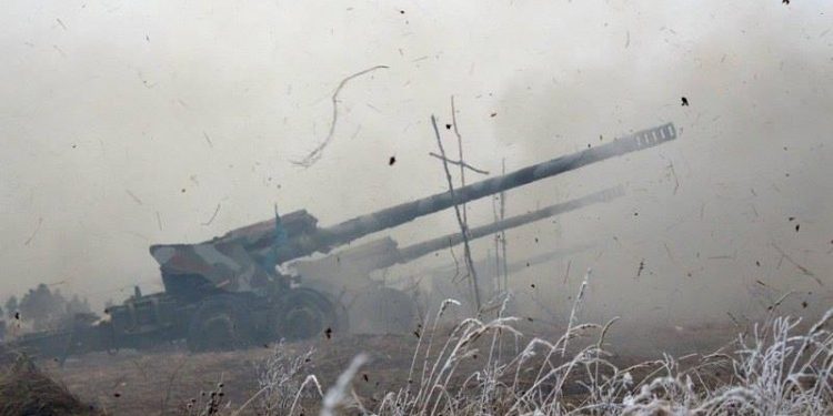 Боевики провели странную атаку на позиции сил АТО в Песках