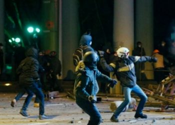 Погромы в Цюрихе: семь оперативников ранены