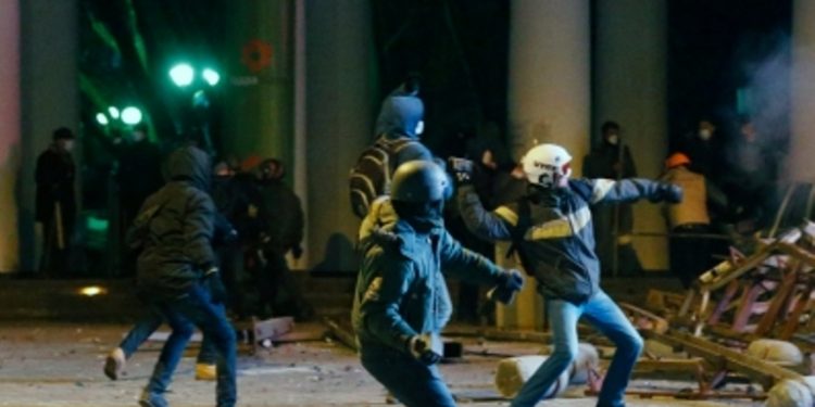 Погромы в Цюрихе: семь оперативников ранены