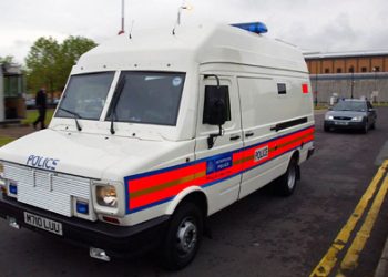 Британские полицейские задержали водителя, который сигналил их автомобилю