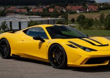 Инженеры Tiffany Blue переделали новую модель Ferrari 458 Speciale