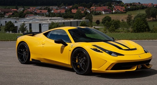 Инженеры Tiffany Blue переделали новую модель Ferrari 458 Speciale