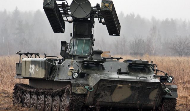 В район Шахтерска на Донбасс прибыли российские ЗРК Стрела-10М