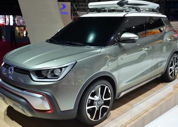 Компания SssangYong представила миру компактный кроссовер Tivoli