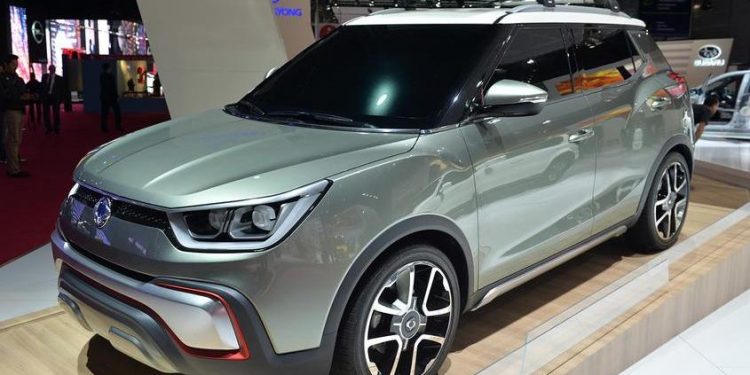 Компания SssangYong представила миру компактный кроссовер Tivoli