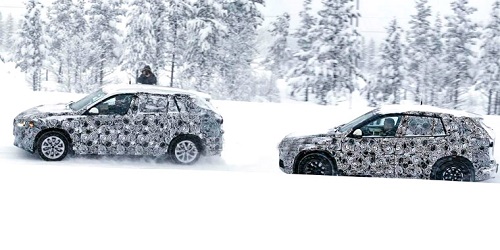 Кроссовер BMW X1 запечатлен на камеру