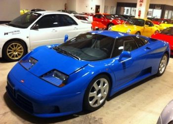 Уникальный Bugatti EB110 GT выставлен на аукцион
