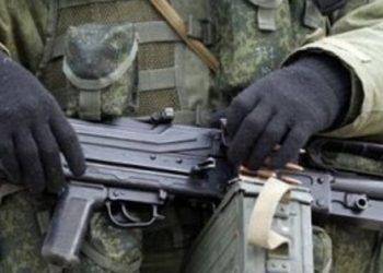 Террористы и казаки устроили перестрелку в Донецке
