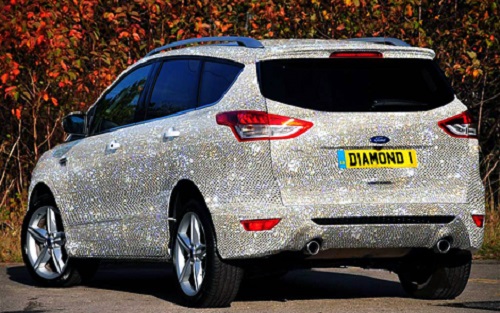 Названа цена Ford Kuga с кристаллами Swarovski