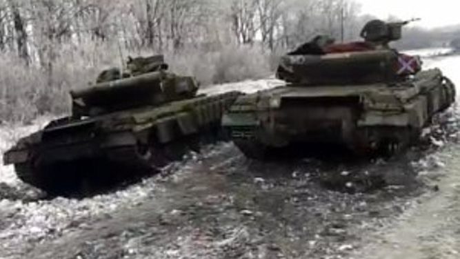 Под Углегорском ищут пропавшее танковое подразделение России