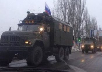Пятнадцать фур военной техники движется к Алчевску