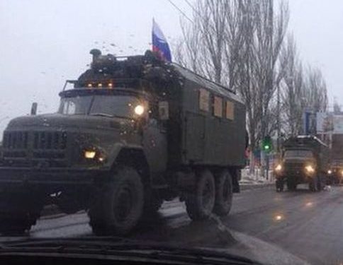 Пятнадцать фур военной техники движется к Алчевску