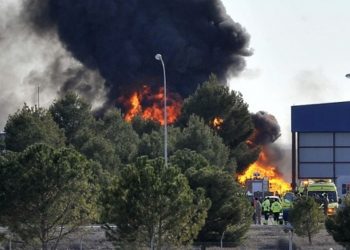 В Испании разбился истребитель, погибли 10 человек
