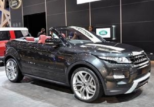 Стало известно, что в 2015 году поступит в продажу кабриолет Range Rover Evoque