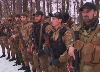 В Донецкую область прибыли 120 кадыровцев