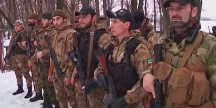В Донецкую область прибыли 120 кадыровцев