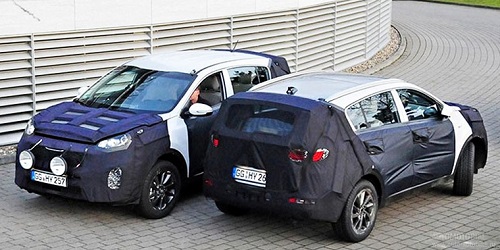Новое поколение Sportage проходит тестирование