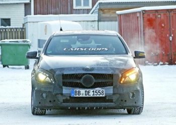 Mercedes-Benz A-Class выехал на тесты