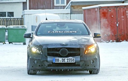 Mercedes-Benz A-Class выехал на тесты